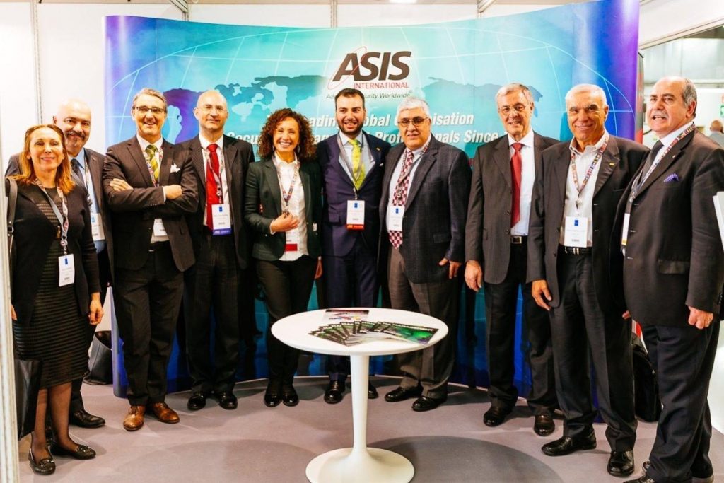 ASIS OFFICERS from Italy, Southern Connecticut and Maghreb Chapters